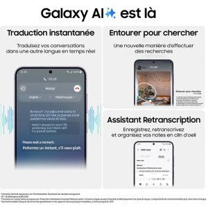 Samsung Galaxy S24 5G 128 Go Argent - Neuf