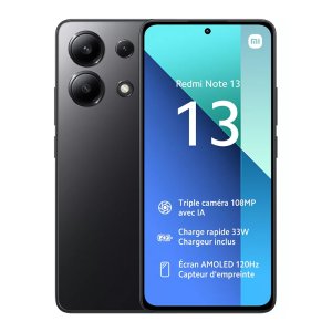 Xiaomi Redmi Note 13 128 Go Noir - Neuf